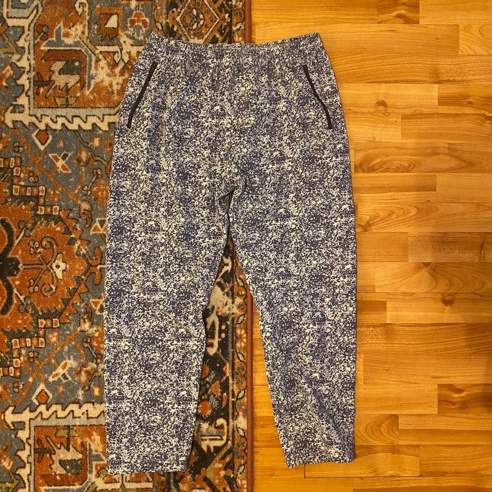 RARE Speckled Blue Outdoor Voices RecTrek Pants